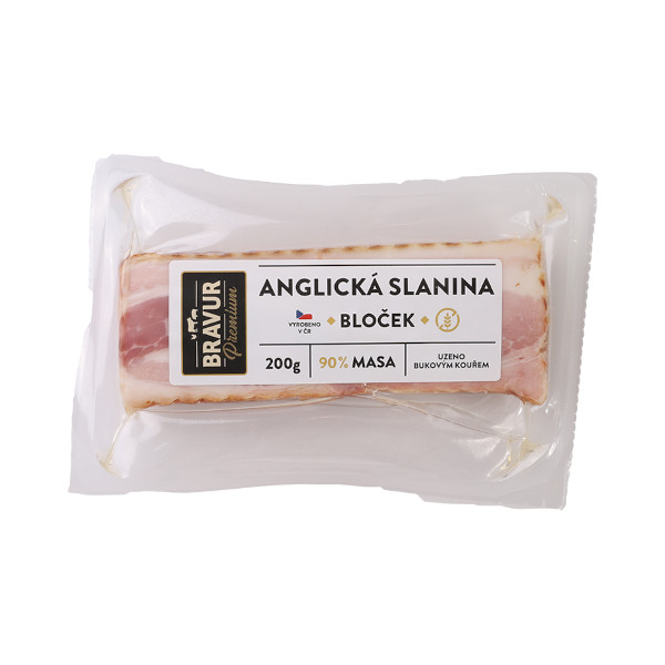 Anglická slanina lisovaná bloček