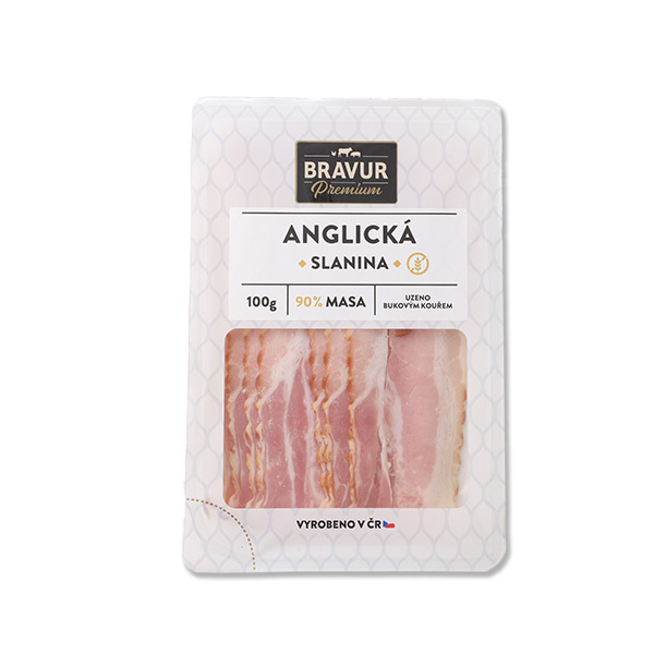 Anglická slanina plátky