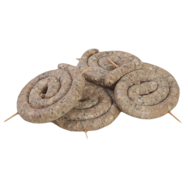 Bavorský šnek, klobása Bravur