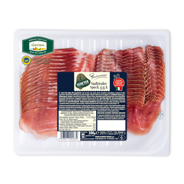 Špek jihotyrolský Senfter Alto Adige IGP plátky